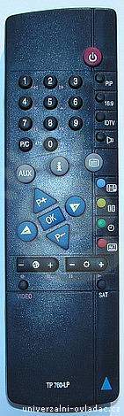 GRUNDIG TP760 replacement remote control ST63-701