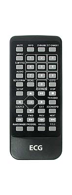 ECG DVP7610DVB-T replacement remote control different look