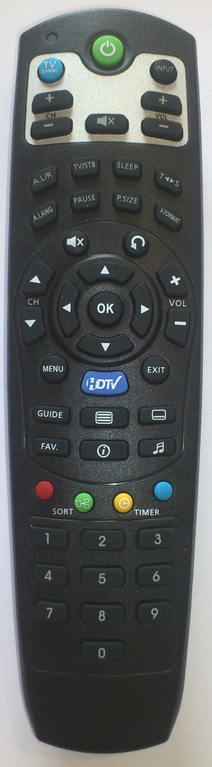 Kaon KCF-N660H2CO HDTV, KSFS660HDCO original remote control