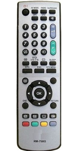 Sharp LCD TV special remote control EME-758G - no need code