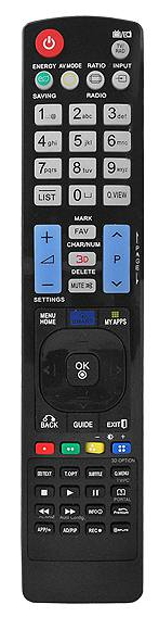 LG AKB73756523, AKB73756502 replacement remote control copy