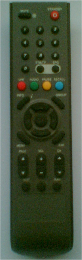 Opticum SAT - 7500CW, 7500CWCI , CRYPTON replacement  remote control different look
