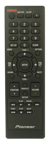 Pioneer  X-SMC3-K, X-SMC3-S, X-SMC4-K original remote control