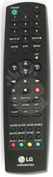 LG AKB34907202 replacement remote control different look