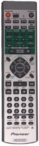 Pioneer XXD3074 replacement remote control different look RECEIVER and TUNER