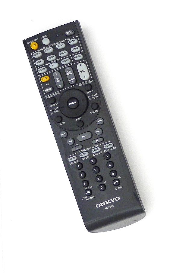 Onkyo RC-764M RC764M replacement remote control different look