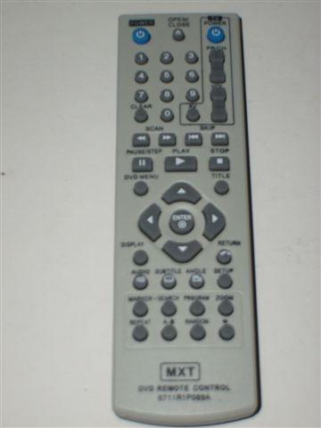 LG - DVD  DVX162, DVX276, DVX286 Original Remote control.