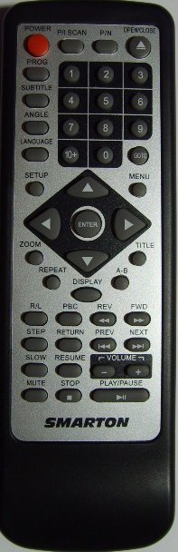SENCOR, SMARTON DVD Original Remote control