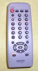 Aiwa RC-CAS10, RC-CAS03 replacement remote control different look