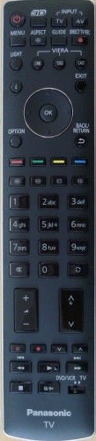 Panasonic N2QAYB000593 replacement remote control different look