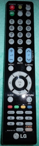 LG MKJ61841813 replacement remote control different look