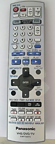 Panasonic EUR7720X70 replacement remote control different look