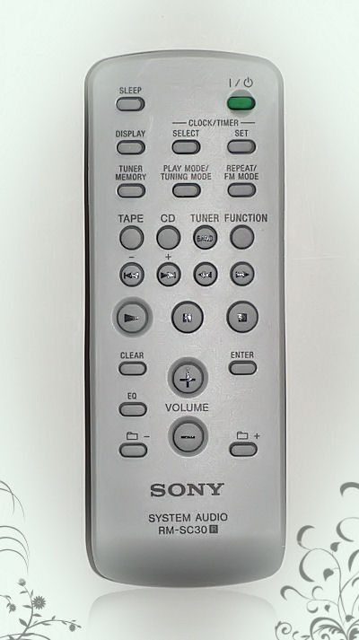 Sony RM-SC3 Original remote control was replaced RM-SC50