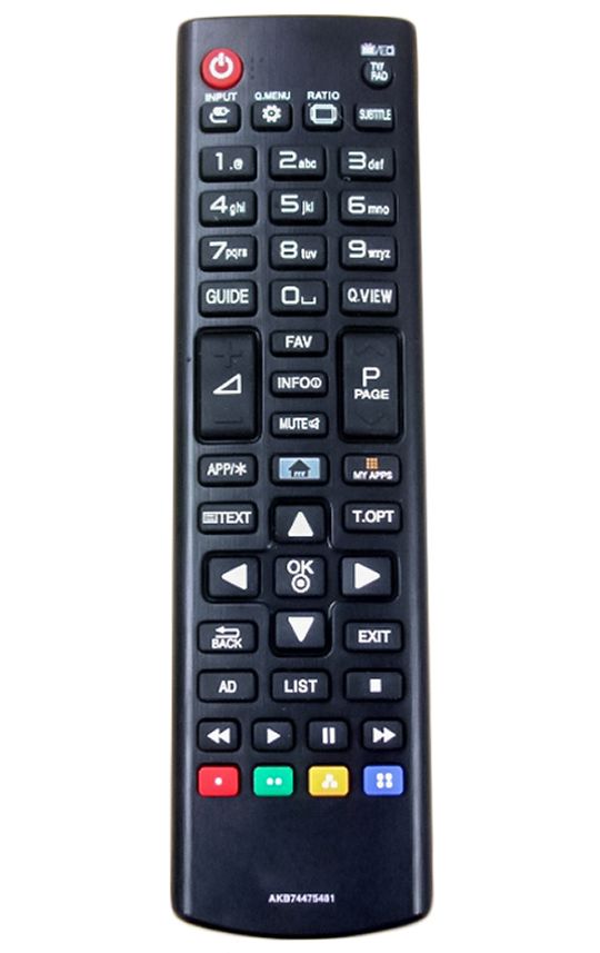 LG AKB74475481 replacement remote control  - same destription as original