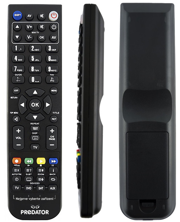 Toshiba 24W1333G replacement remote control different look