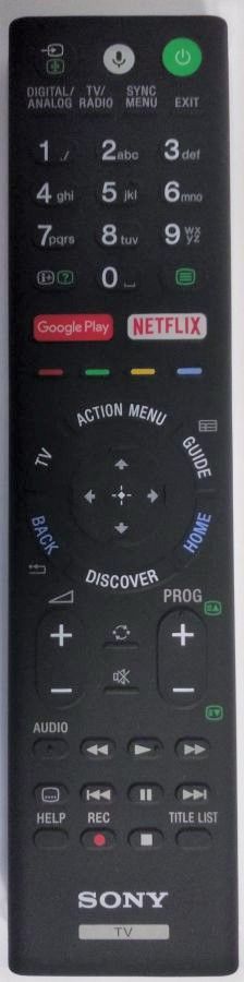 Sony RMF-TX310E original remote control replaced RMF-TX201ES