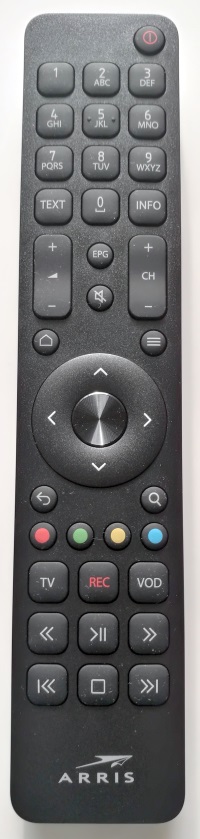 Arris VIP4302 original remote control IR
