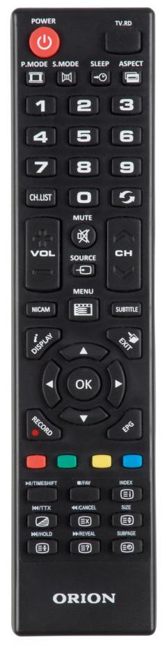 Orion CLB42B1243S replacement remote control different look