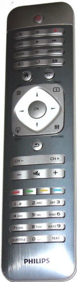 Philips YKF319-007, 242254990642 replacement remote control different look with out keyboard QWERTY
