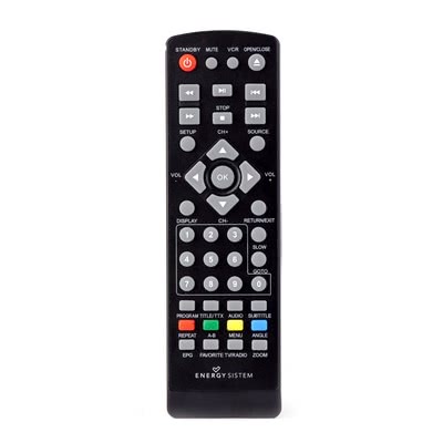 Energy sistem D2600 replacement remote control different look