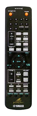 Yamaha MCR-E700 replacement remote control different look