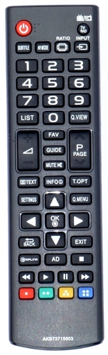 LG 42LB550V-ZA replacement remote control different look