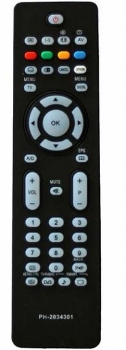 Philips 32HF7444/10 32HF7473/10 replacement remote control copy