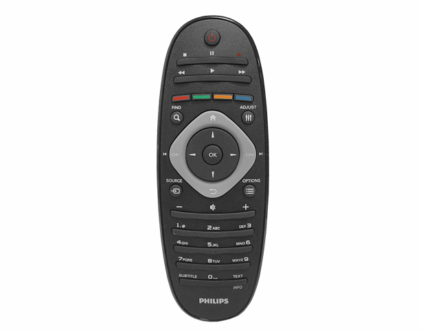 Philips 40PFL8606H/12 replacement remote control different look