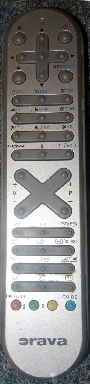 Orava LT-822C replacement remote control different look