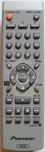 Pioneer VXX2800 replacement remote control different look