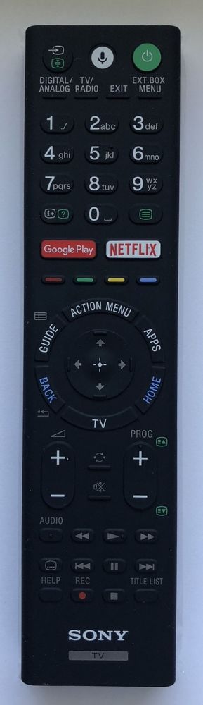 Sony KD-55XF8599 original remote control