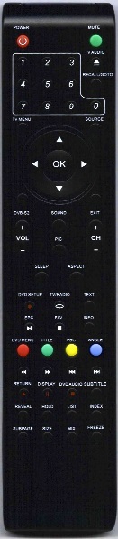 DYON Sigma 22 replacement remote control different look