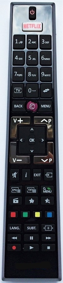 Gogen TVU43V37FE replacement remote control same description as original