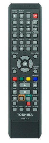 Toshiba SE-R0307 replacement remote control different look