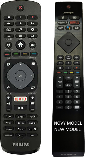 Philips 996599001252 original remote control was replaced a new model