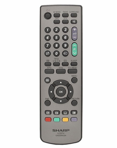 Sharp GA520WJSA original remote control