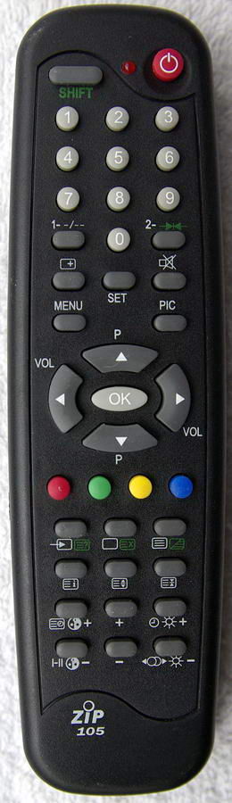 Universal remote control ZIP 105