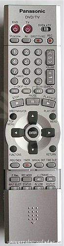 PANASONIC EUR7615KP0 original remote control for DMR-E50EG