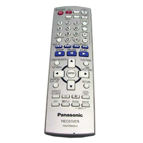 Panasonic N2QAYB000010 Original remote control