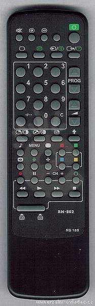 SONY - RM862, RM892, RM887, RM889  replacement remote control