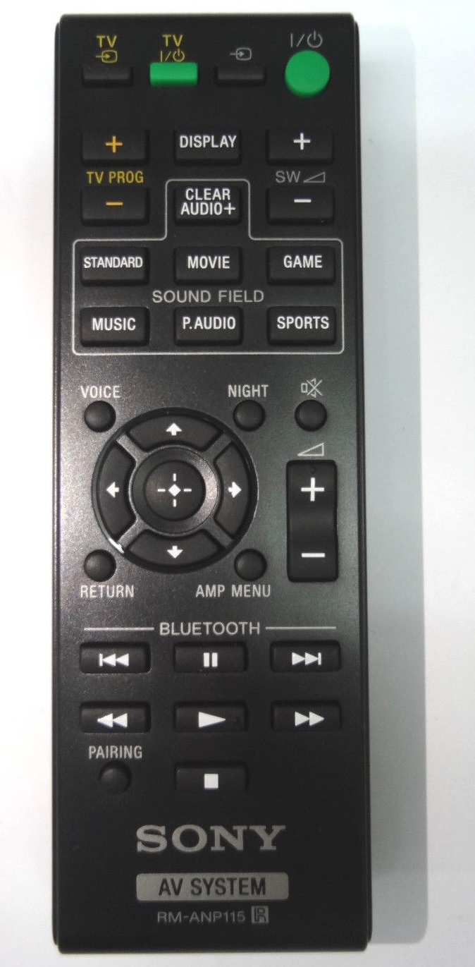 Sony RM-ANP114 = RM-ANP115 original new remote control