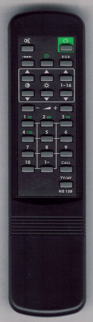 Toshiba 143R4WZ–14 replacement remote control