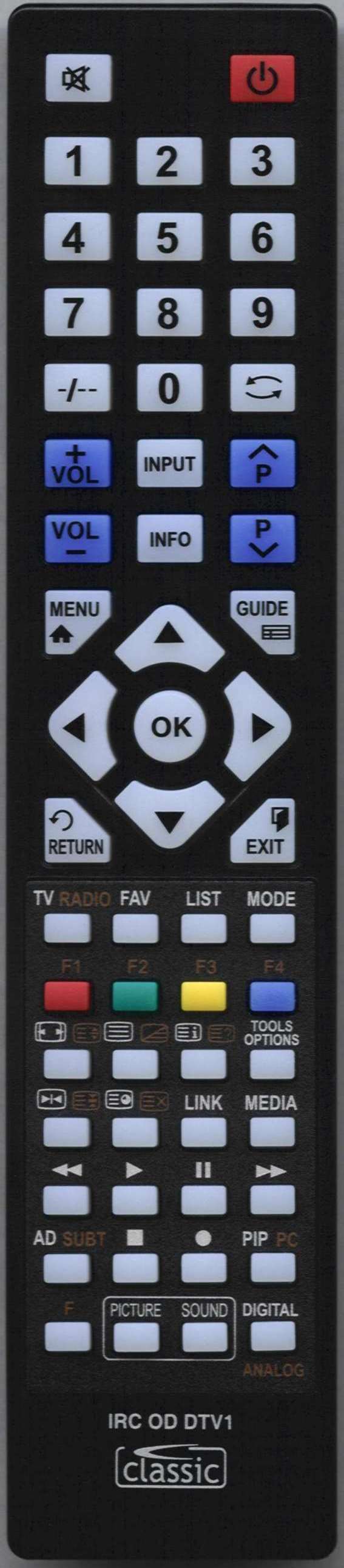 Thomson  RC1994301 replacement remote control 26E62NH20