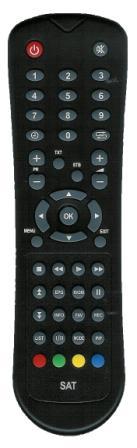 TITAN - TX6600, TX6600 replacement Remote control