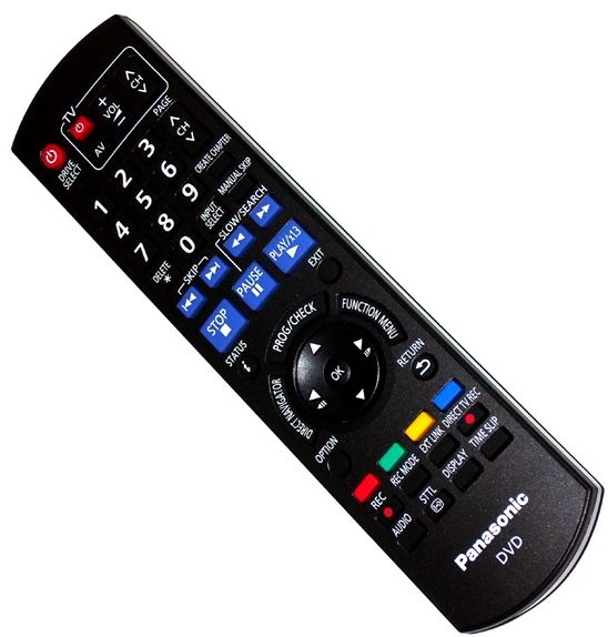 Panasonic DVD N2QAYB000335 original remote control DMR-EX769, DMR-EX769EPK, DMR-EX769EPS