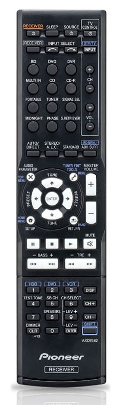 Pioneer AXD7582  VSX-420 Original remote control