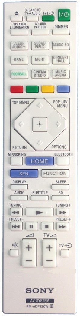 Sony RM-ADP120W original remote control