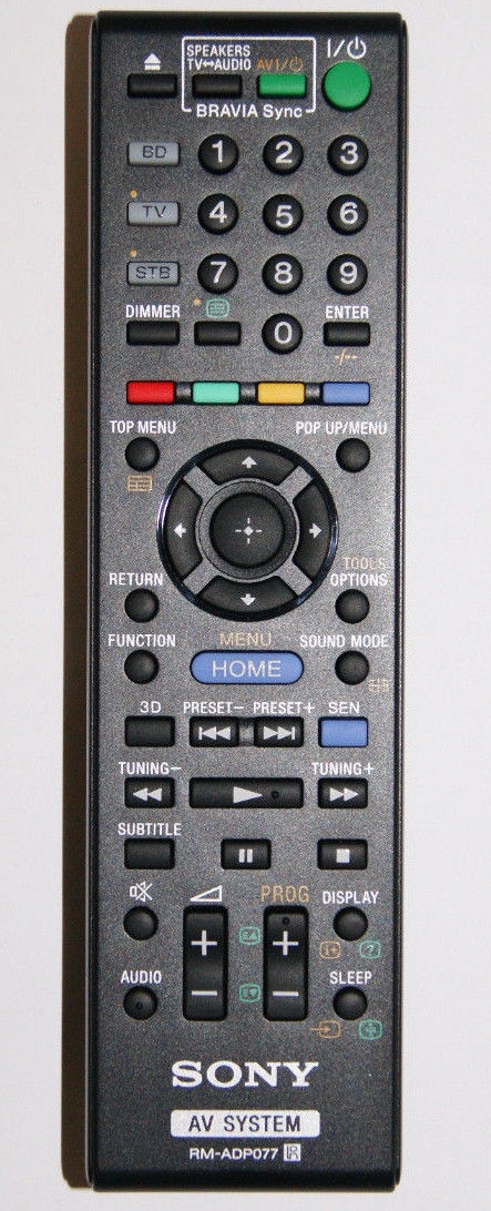 Sony RM-ADP077 original remote control