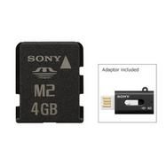 SONY MS-A4GU2/K Card Memory Stick Micro 4GB with reduction USB