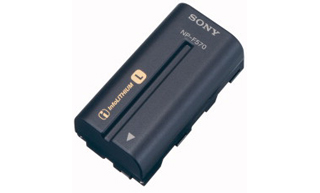 SONY NP-F570 Lilon battery L 7,2V/2,2Ah 38,4x20,6x70,8mm,100g